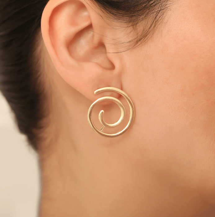 Tauche ein in den Wirbelwind: Die verführerischen Whirlpool-Ohrringe, die dein Outfit aufwerten!